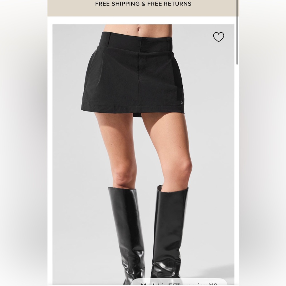 ALO Yoga Fan club skirt